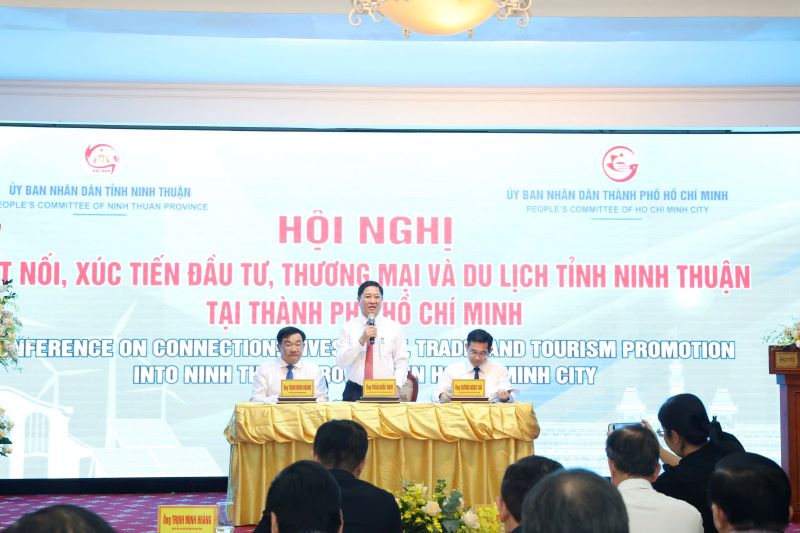 TP.Hồ Chí Minh liên kết với Ninh Thuận xúc tiến đầu tư, thương mại và du lịch